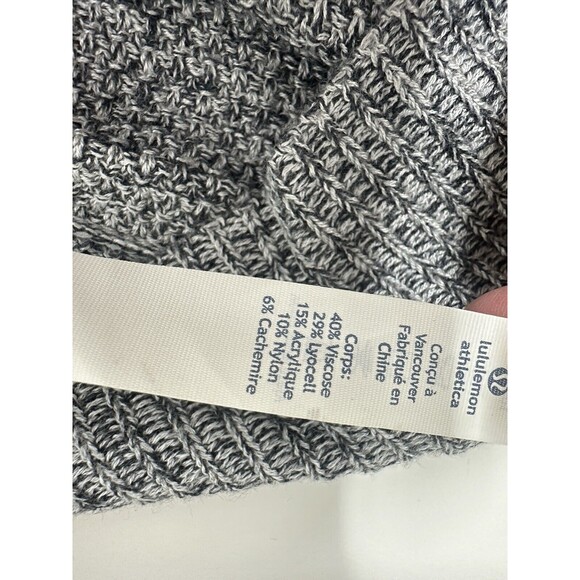 Lululemon Breeze Easy Wrap Oversized Cashmere‎ Blend Cardigan Women's Size M/L - Picture 13 of 15